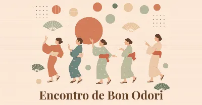 Encontro de Bon Odori (Agosto)