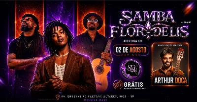 Samba Flor de Lis| 4ª Edição - Roda de Samba que só toca Djavan