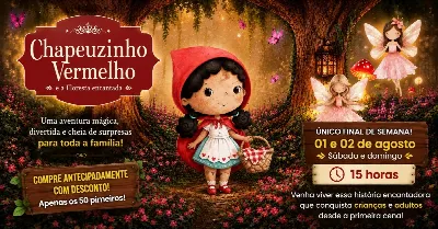 Chapeuzinho Vermelho e a floresta encantada