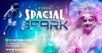 DOM 18h - 02/08/26 - Circo Spacial - SPARK