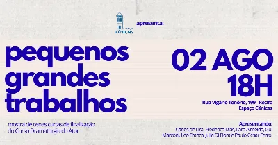 PEQUENOS GRANDES TRABALHOS