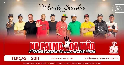 NA PALMA DA MÃO NA VILA DO SAMBA