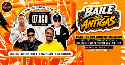 BAILE DAS ANTIGAS EM SANTA LUZIA-MG