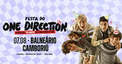 Festa do One Direction | Balneário Camboriú/SC