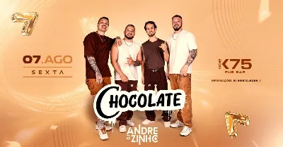 07/08 - SEXTA-FEIRA ALÔ VIRGINIA - GRUPO CHOCOLATE NO KICHE