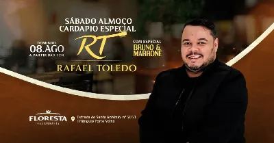 Especial Bruno & Marrone | Rafael Toledo no Floresta Restaurante