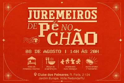 JUREMEIROS DE PÉ NO CHÃO