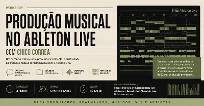 Workshop de Produção Musical no Ableton Live com ChicoCorrea (em João Pessoa)