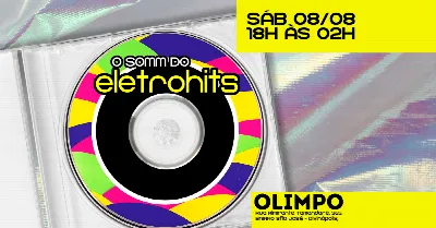 O SOM DO ELETROHITS - DIA 08-08
