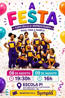 A FESTA - ESPETÁCULO IMPROVISADO