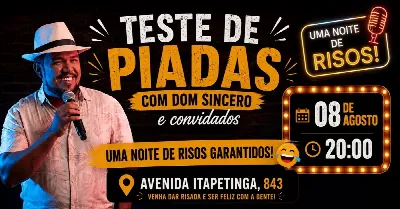 TESTE DE PIADAS