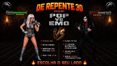 De Repente 30 - Pop VS Emo