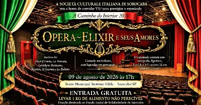 ÓPERA ELIXIR E SEUS AMORES