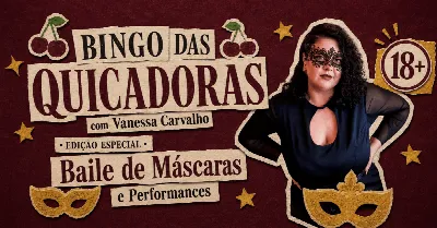 Bingo das Quicadoras – Edição Especial: Baile de Máscaras e Performances no Porão Comey Club BC