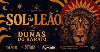 SOL EM LEÃO: DUNAS DO BARATO