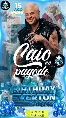 Caio no Pagode (Aniversário Éverton Santos)