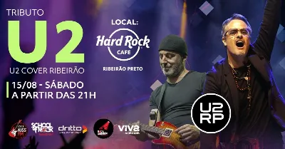 U2 Cover Ribeirão: One Night of U2 no Hard Rock Cafe Ribeirão