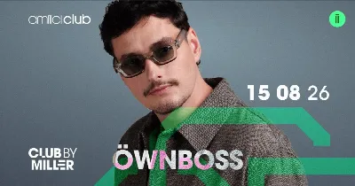 Club By Miller apresenta Last Dance com Öwnboss @ Amiiici Club 15.08