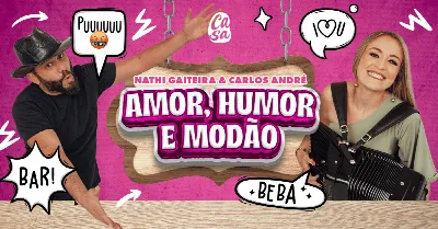 Amor, Humor e Modão com Nathi Gaiteira no Porão Comedy BC