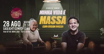 MINHA VIDA É MASSA com EDSON MASSA / STAND UP COMEDY em CURITIBA