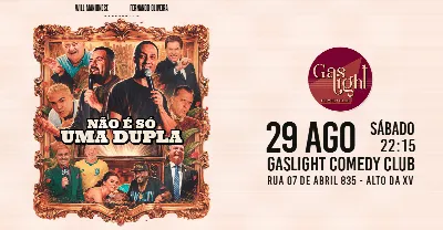 NÃO É SÓ UMA DUPLA com WILL MAIONESE e FERNANDO OLIVEIRA / STAND UP COMEDY em CURITIBA