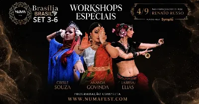 NUMA FEST - WORKSHOPS ESPECIAIS