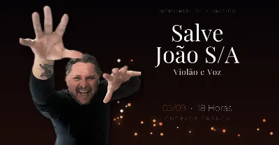 Violão e Voz - Lançamento EP. Salve, João S/A