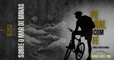 PEDAL COM FÉ 2026 - Sobre o mar de Minas