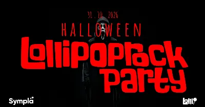 Lollipoprock Party de Halloween 2026 - Quando as Luzes se Apagam | Festa de Halloween em Recife