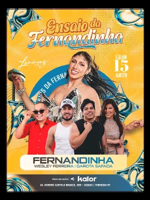Ensaio da Fernandinha