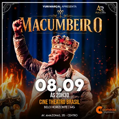 YURI MARÇAL EM “MACUMBEIRO”