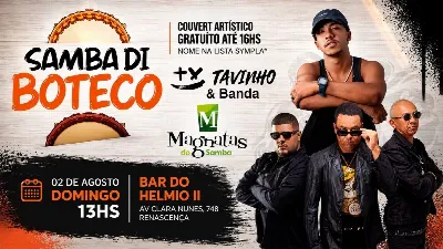 SAMBA DI BOTECO - DIA 02/08