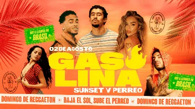 Gasolina: Sunset y Perreo | Domingo de Reggaeton | 02.08