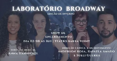 Laboratório Broadway 2ª Edição | Show de Encerramento