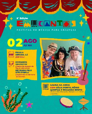 Samba na Areia - 5.a Edição Festival Em Cantos - Música para Crianças