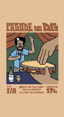 PAGODE DO DG NO BECO !!!!!
