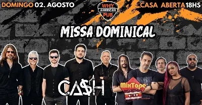 DOMINGO 02/08 - MISSA DO WHY | CA$H + MIXTAPE