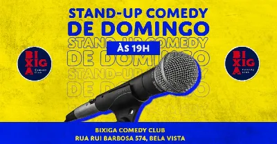 GRÁTIS - 19H DOMINGO DA COMÉDIA STAND-UP