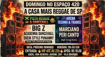 CCPC DOMINGO 02/08 - DAS 20H AS 5H ORIGINAL REGGAE - das 20h as 5h