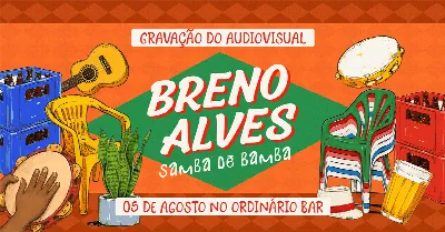 Gravação do Audiovisual - Breno Alves