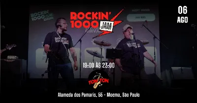 ROCKIN1000 JAM @ SÃO PAULO