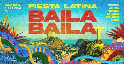 Fiesta Latina Baila Baila |Baile de Reggaeton | Copacabana | 06 Agosto