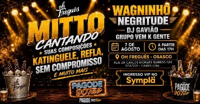 Pagode 90tão no Oh freguês Osasco