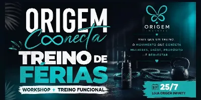 Conecta Origem - Especial de aniversário + Workshop