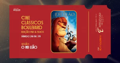 Cine Clássicos do Boulevard - Especial Dia dos Pais 08/08 (17h)