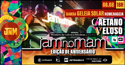 JAM no MAM 8 de agosto de 2026