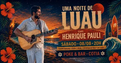 Uma noite de luau com Henrique Pauli