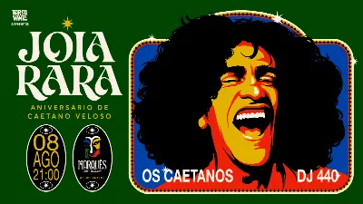 Terça do Vinil apresenta: JÓIA RARA (Aniversário de Caetano Veloso)
