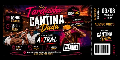 Tardezinha Da Cantina Da Duda