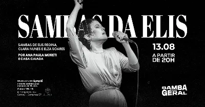 SAMBAS DA ELIS POR ANA PAULA MORETI E CASA CAIADA NO ALMA CAMPINAS | 13.08